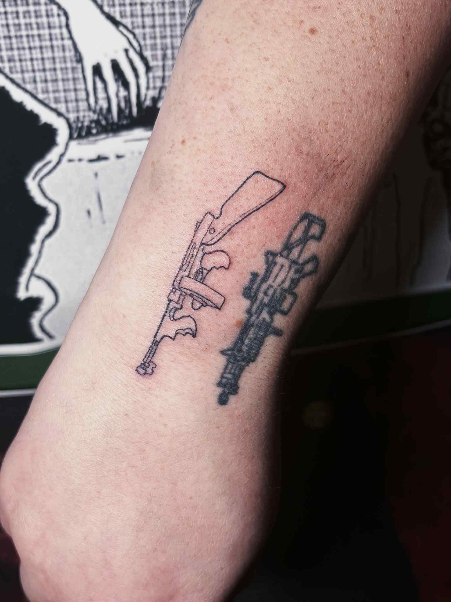 inked under ground