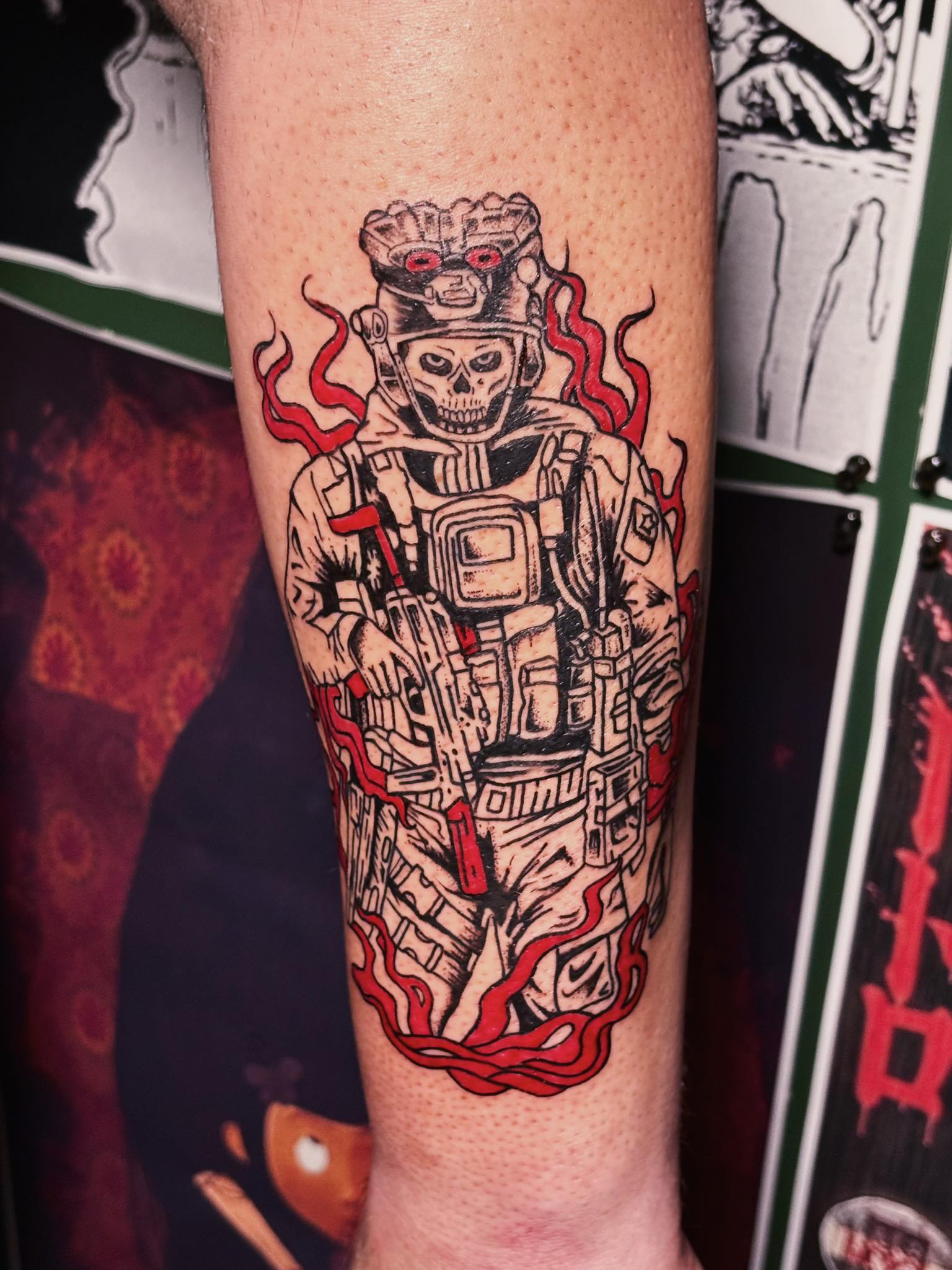inked under ground