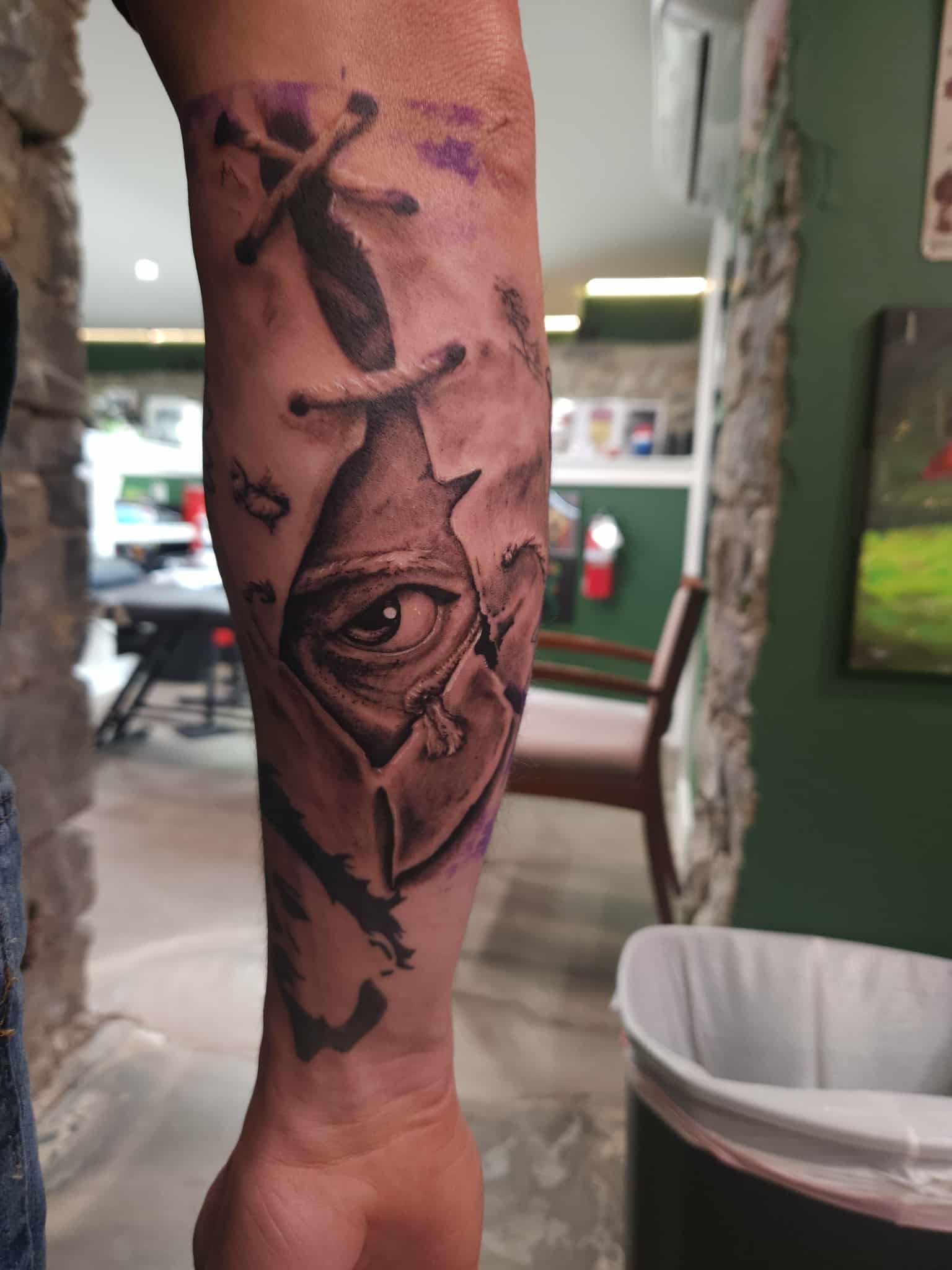 inked under ground